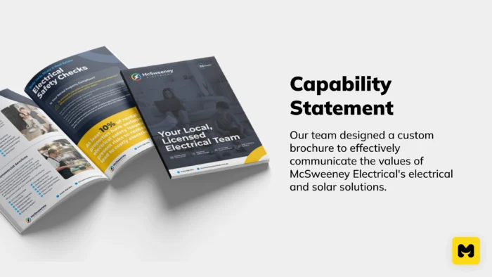 Capability Statement McSweeney Electrical Services