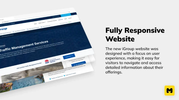 Fully Responsive Website iGroup