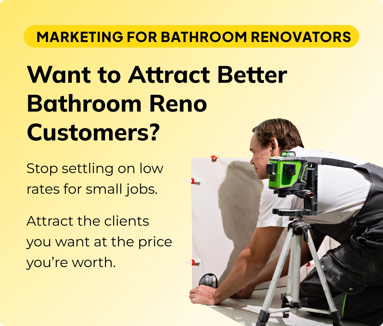 Marketing For Bathroom Renovators